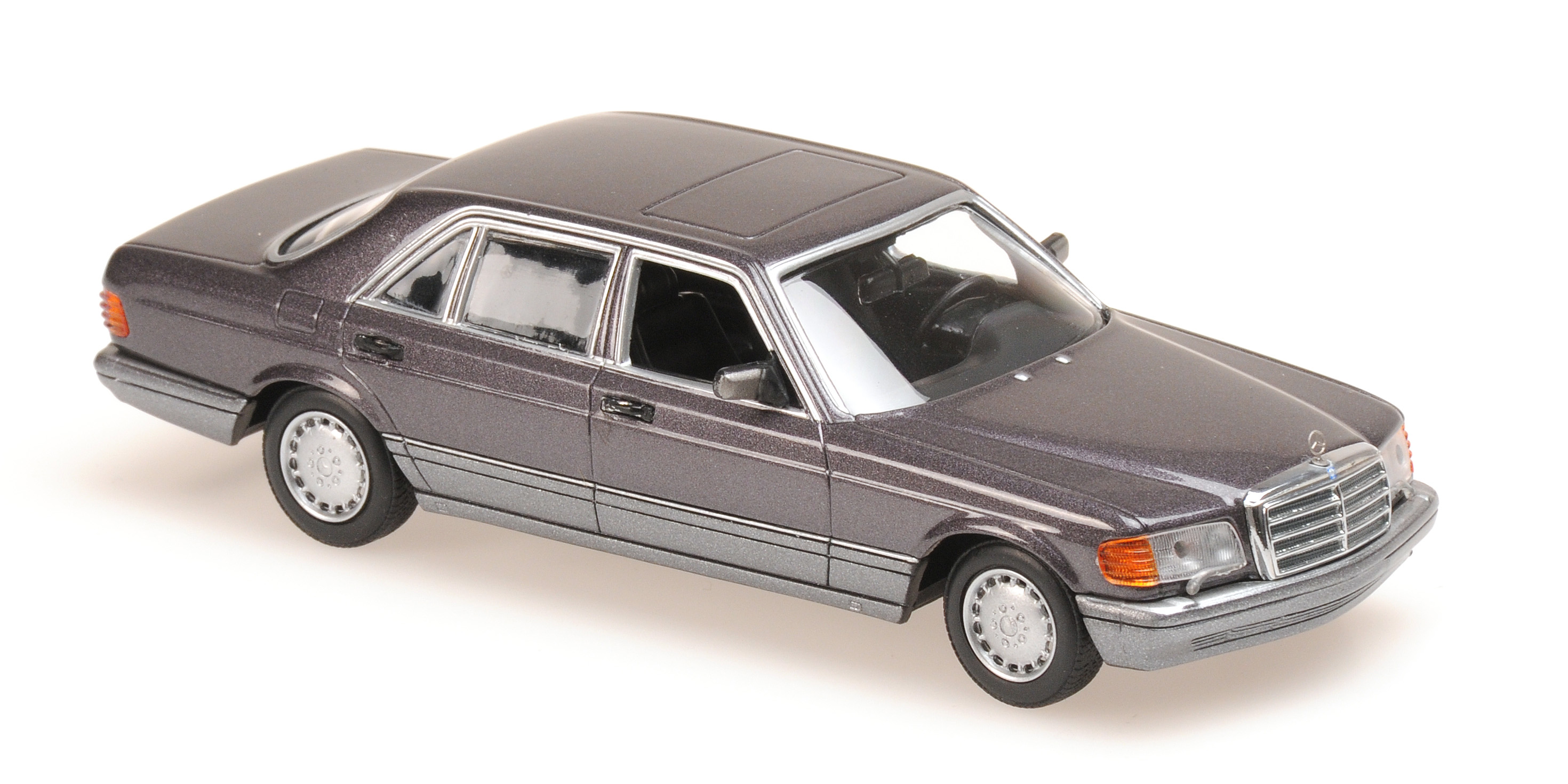 MERCEDES-BENZ 560 SEL - 1990 - PURPLE METALLIC