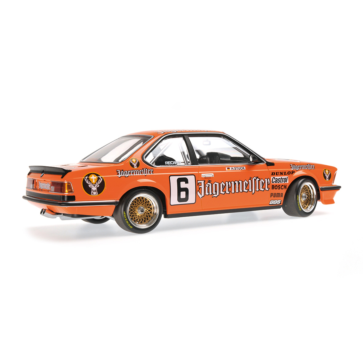 BMW 635 CSI - JÄGERMEISTER BRUN MOTORSPORT - STUCK - DPM 1984