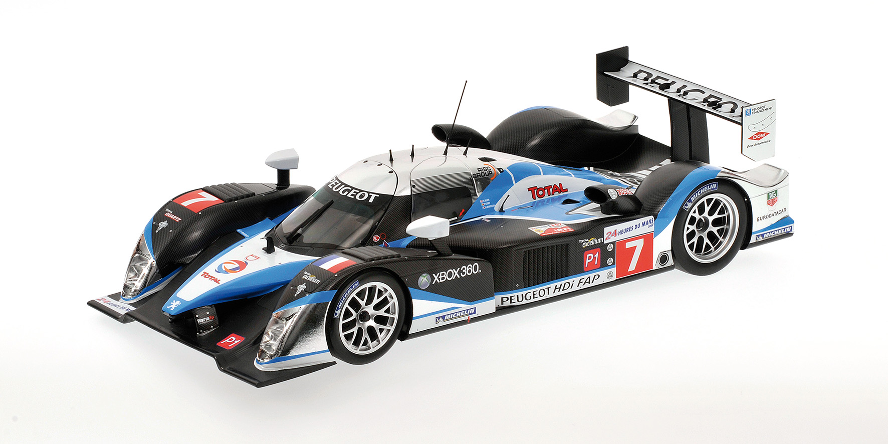 PEUGEOT 908 HDI FAP - TEAM PEUGEOT TOTAL - MINASSIAN/LAMY/KLIEN - 6TH PLACE 24H LE MANS 2009