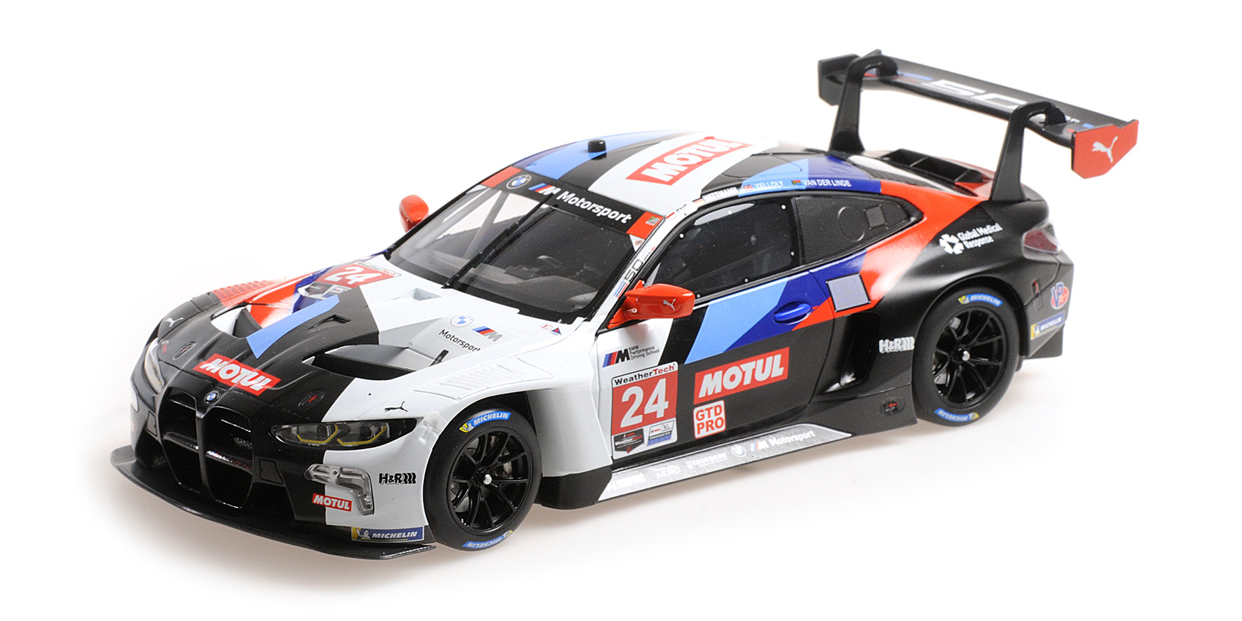 BMW M4 GT3 GTD PRO - BMW M TEAM RLL - PHILIPP ENG / MARCO WITTMANN / NICK YELLOLY - IMSA 2022