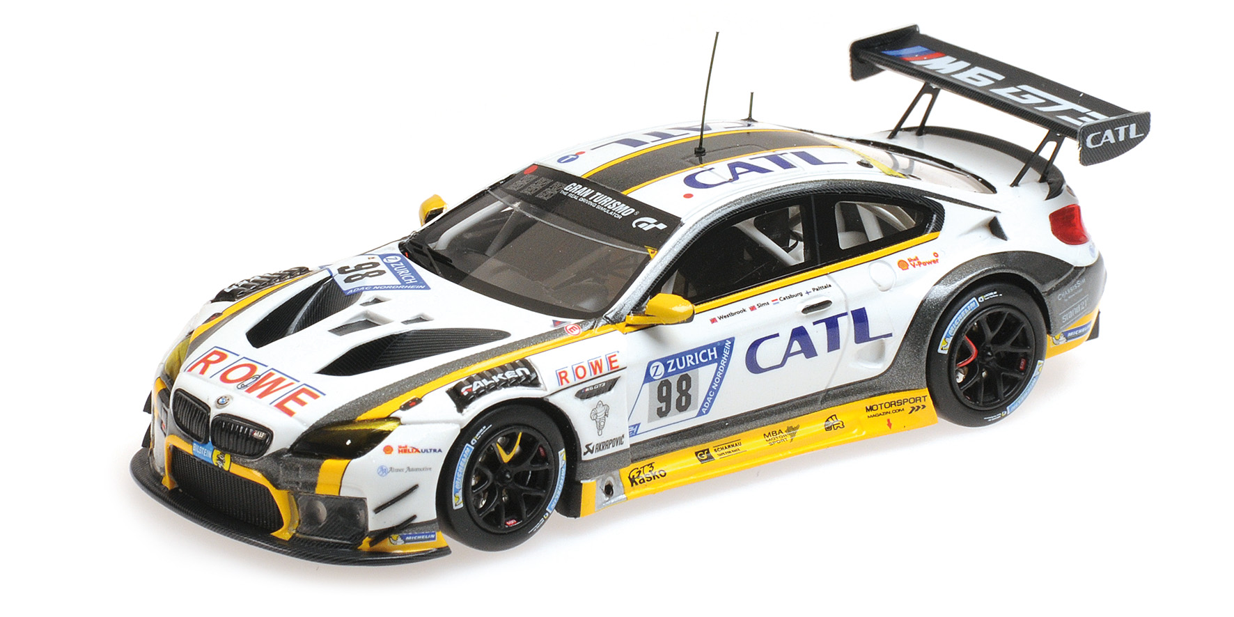 BMW M6 GT3 - ROWE RACING - PALTTALA/CATSBURG/SIM/WESTBROOK - 2ND 24H NÜRBURGRING 2017