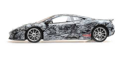 MCLAREN 675LT COUPÉ - 2015 - CAMOUFLAGED -EXCLUSIVE MINICHAMPS.DE