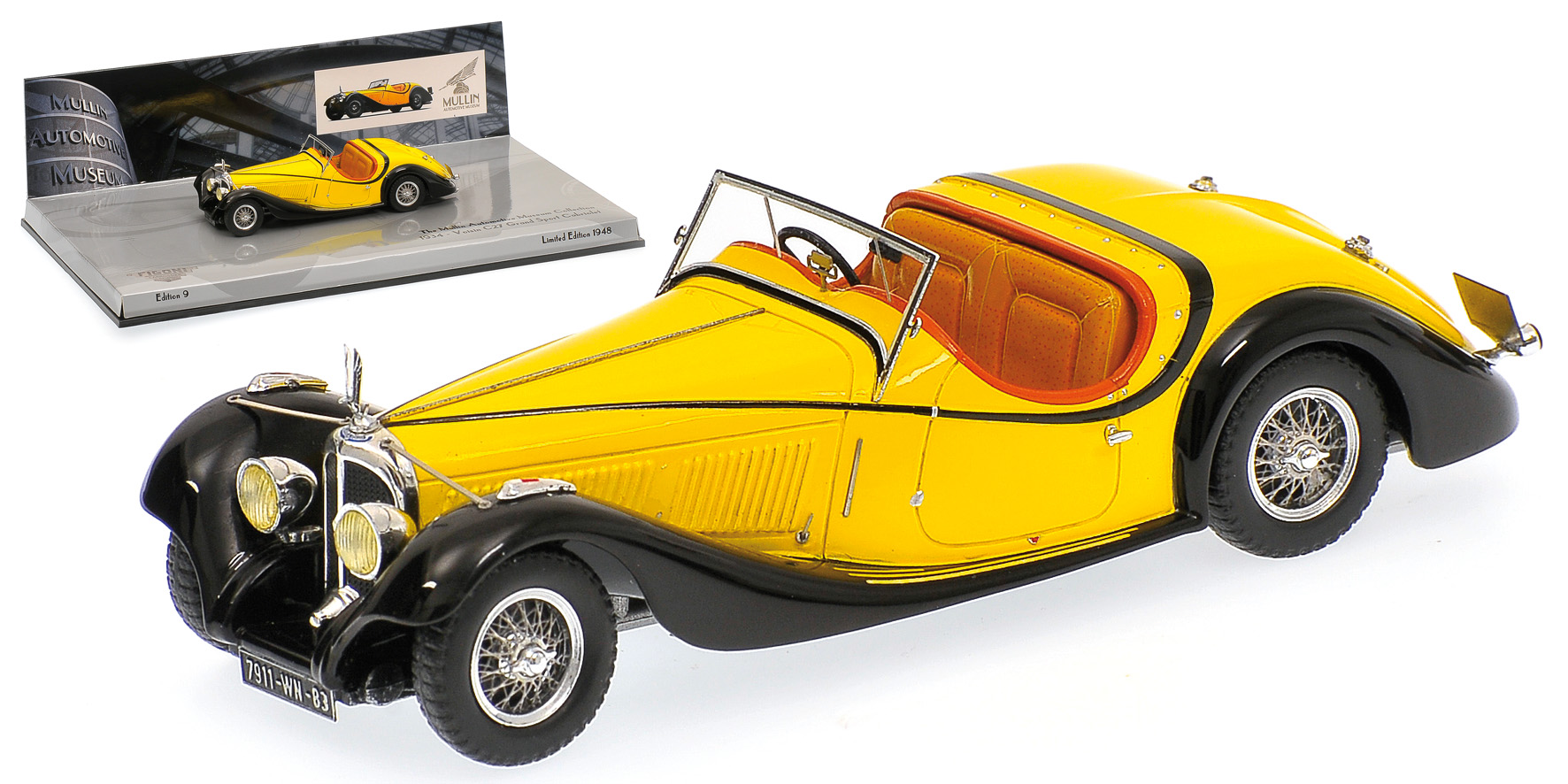 VOISIN C27 GRAND SPORT CABRIOLET - 1934