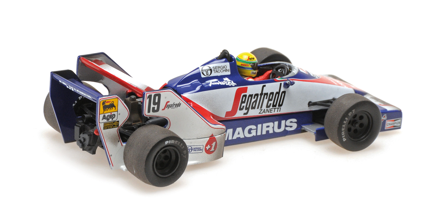 TOLEMAN HART TG183B - AYRTON SENNA - BRAZILIAN GP 1984 - DIRTY VERSION