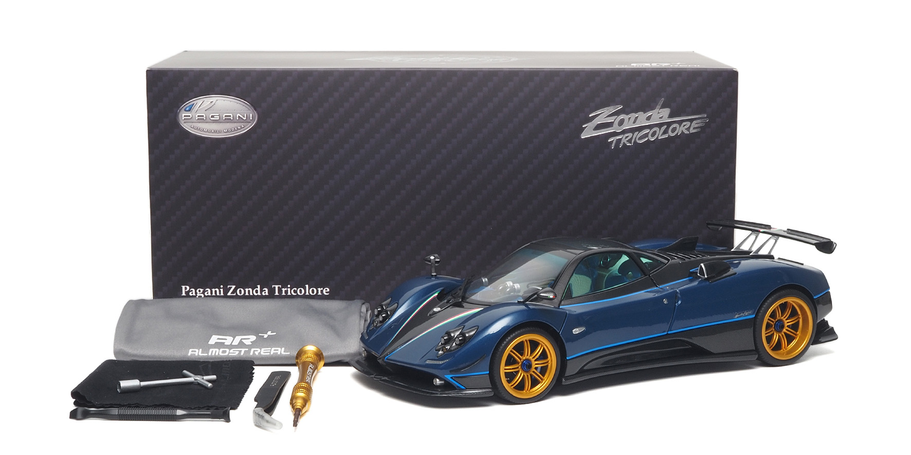PAGANI ZONDA TRICOLORE - 2010 - BLUE METALLIC (850620001)
