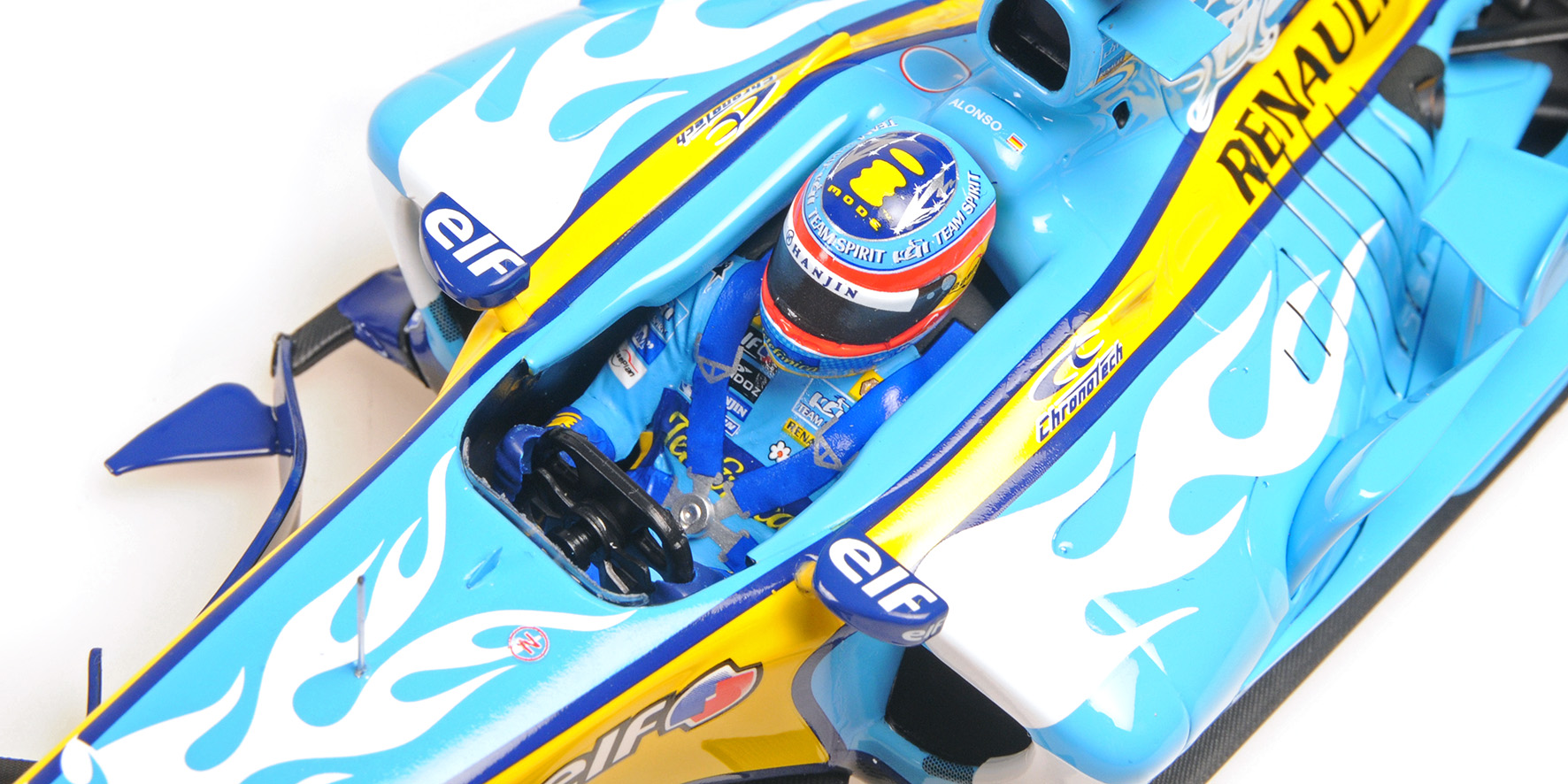 RENAULT F1 TEAM R25 - FERNANDO ALONSO - 2ND PLACE BELGIAN GP 2005