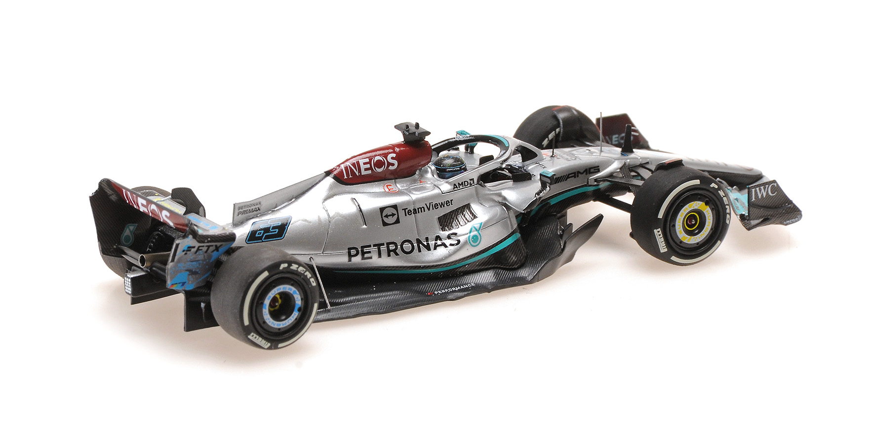 MERCEDES-AMG PETRONAS FORMULA ONE TEAM F1 W13 E PERFORMANCE - GEORGE RUSSELL - BRITISH GP 2022