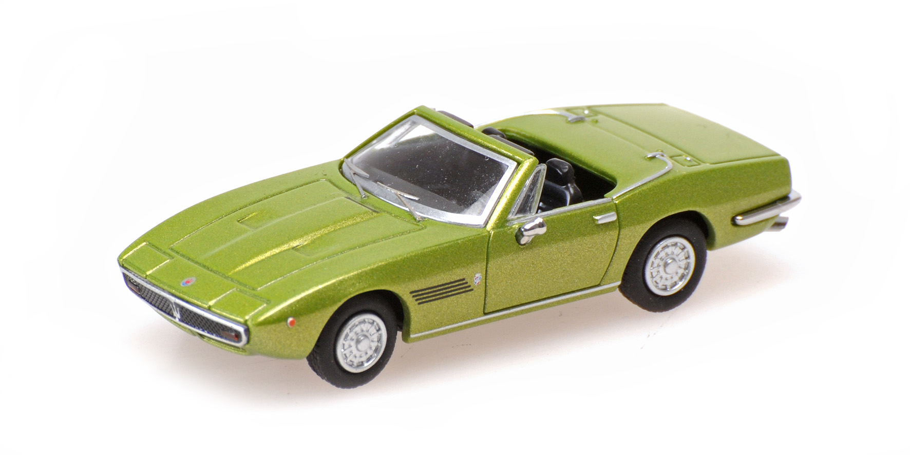 MASERATI GHIBLI SPYDER - 1969 -LIGHT GREEN METALLIC