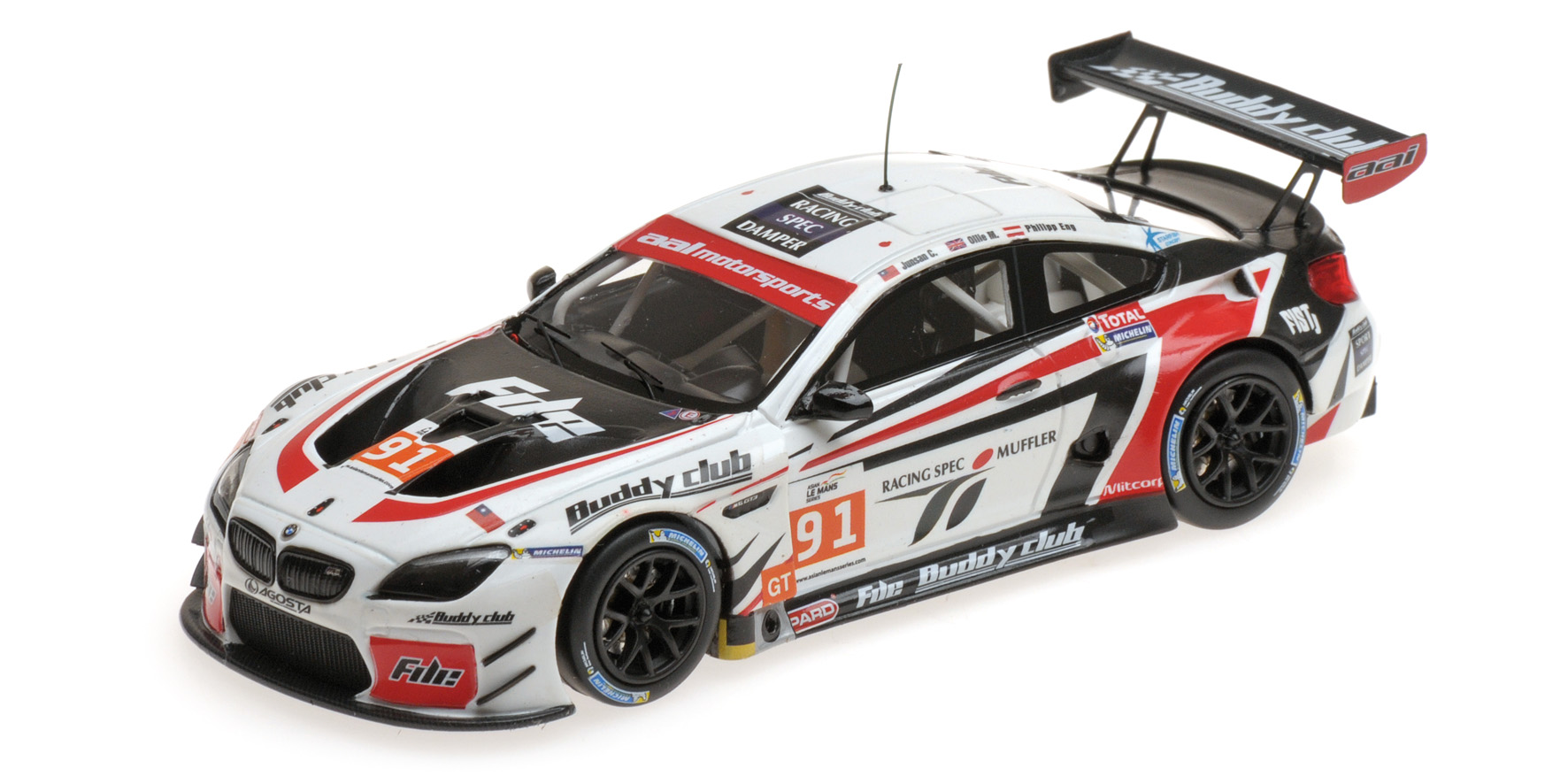 BMW M6 GT3 - AAI RACING TEAM - CHEN/MILLROY/ENG - ASIAN LE MANS SERIES 2016