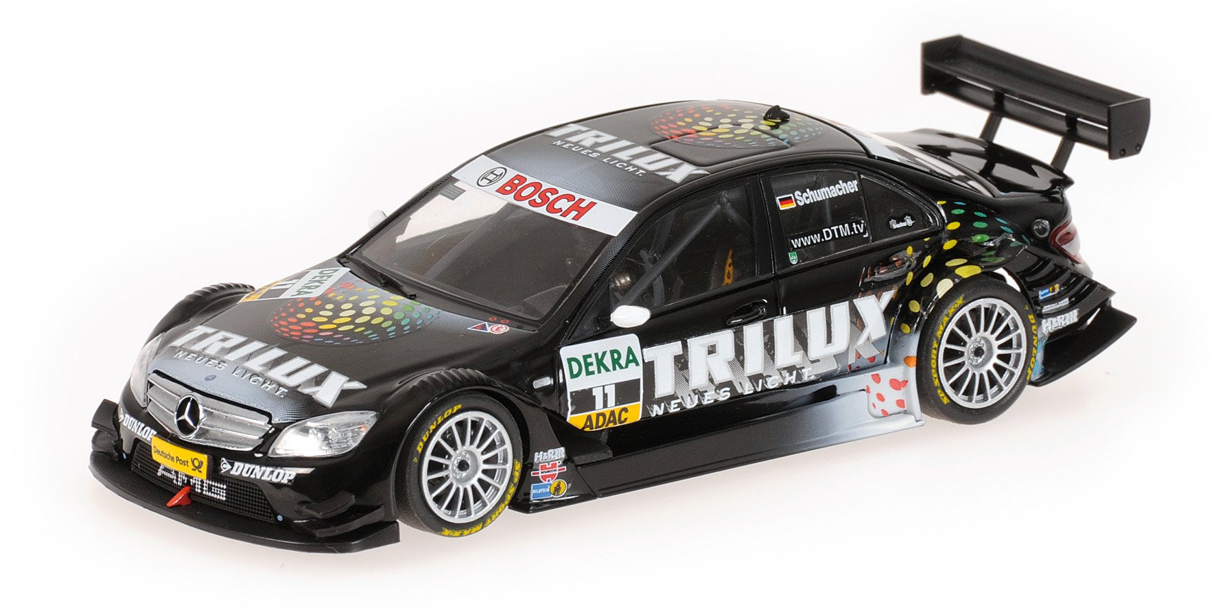 MERCEDES-BENZ C-CLASS (2007) - 'TRILUX' - TEAM MÜCKE - RALF SCHUMACHER - DTM 2008