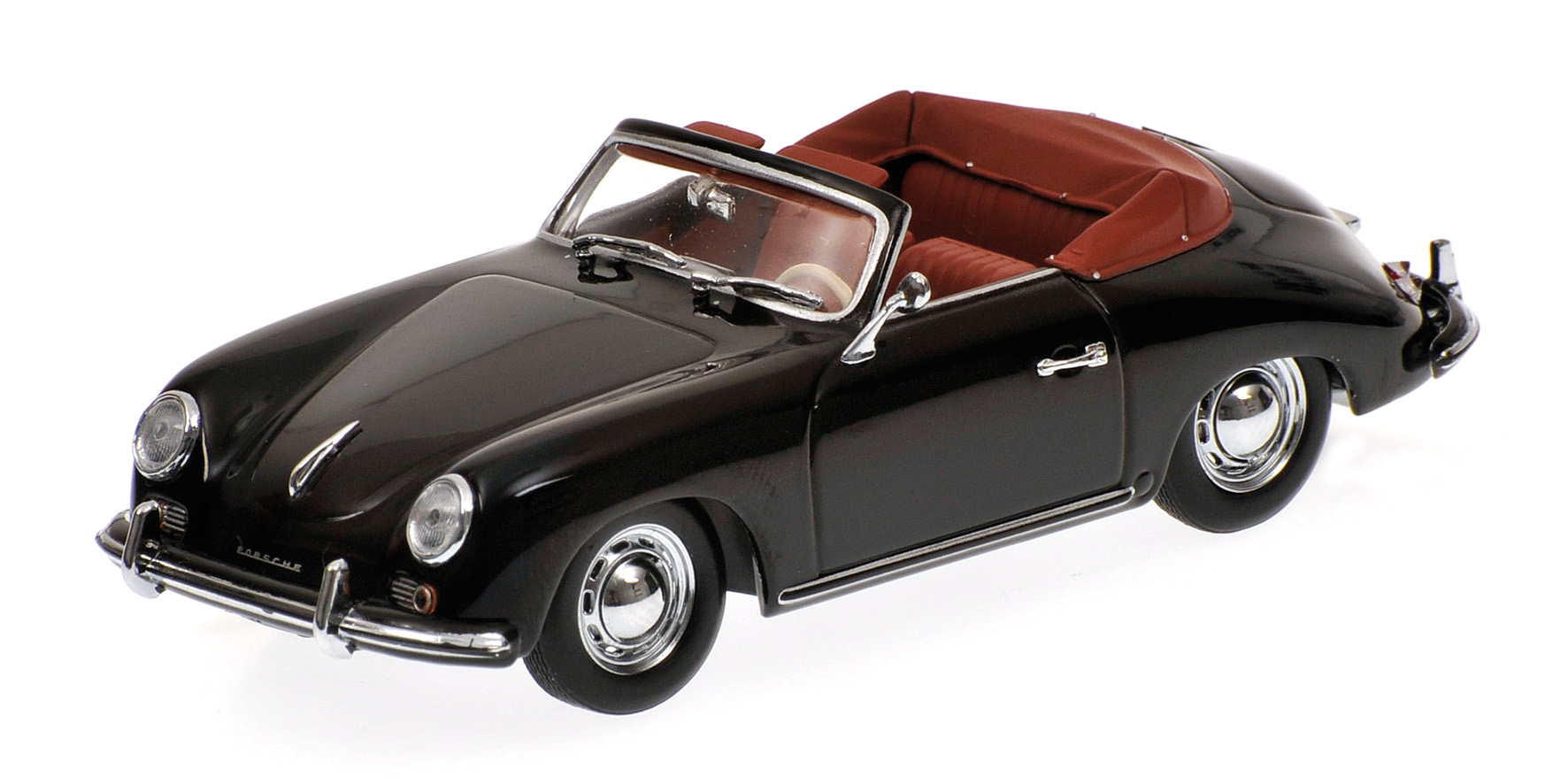 PORSCHE 356 CABRIOLET - 1954 - BLACK