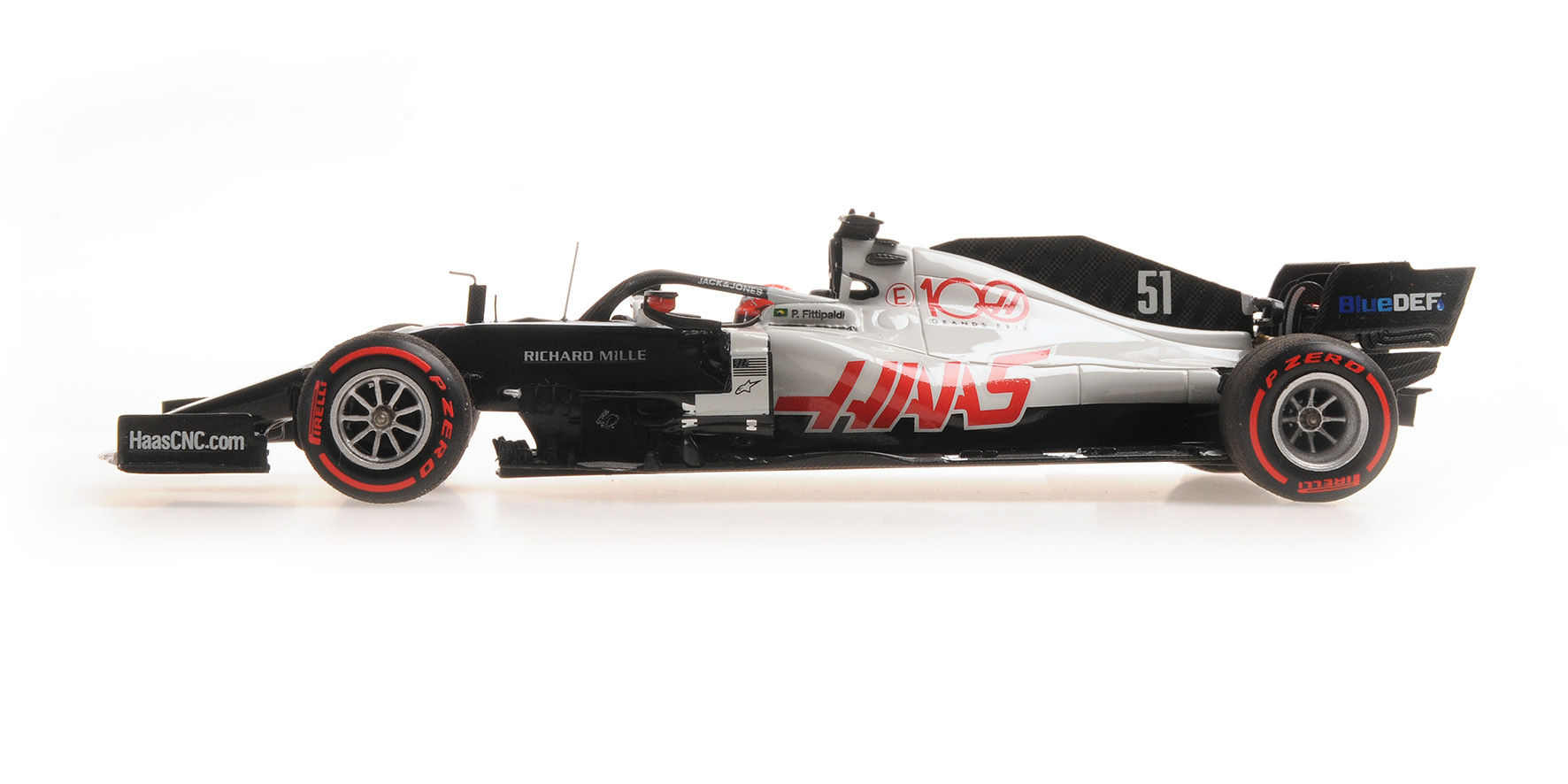 HAAS F1 TEAM VF-20 - PIETRO FITTIPALDI - ABU DHABI GP 2020