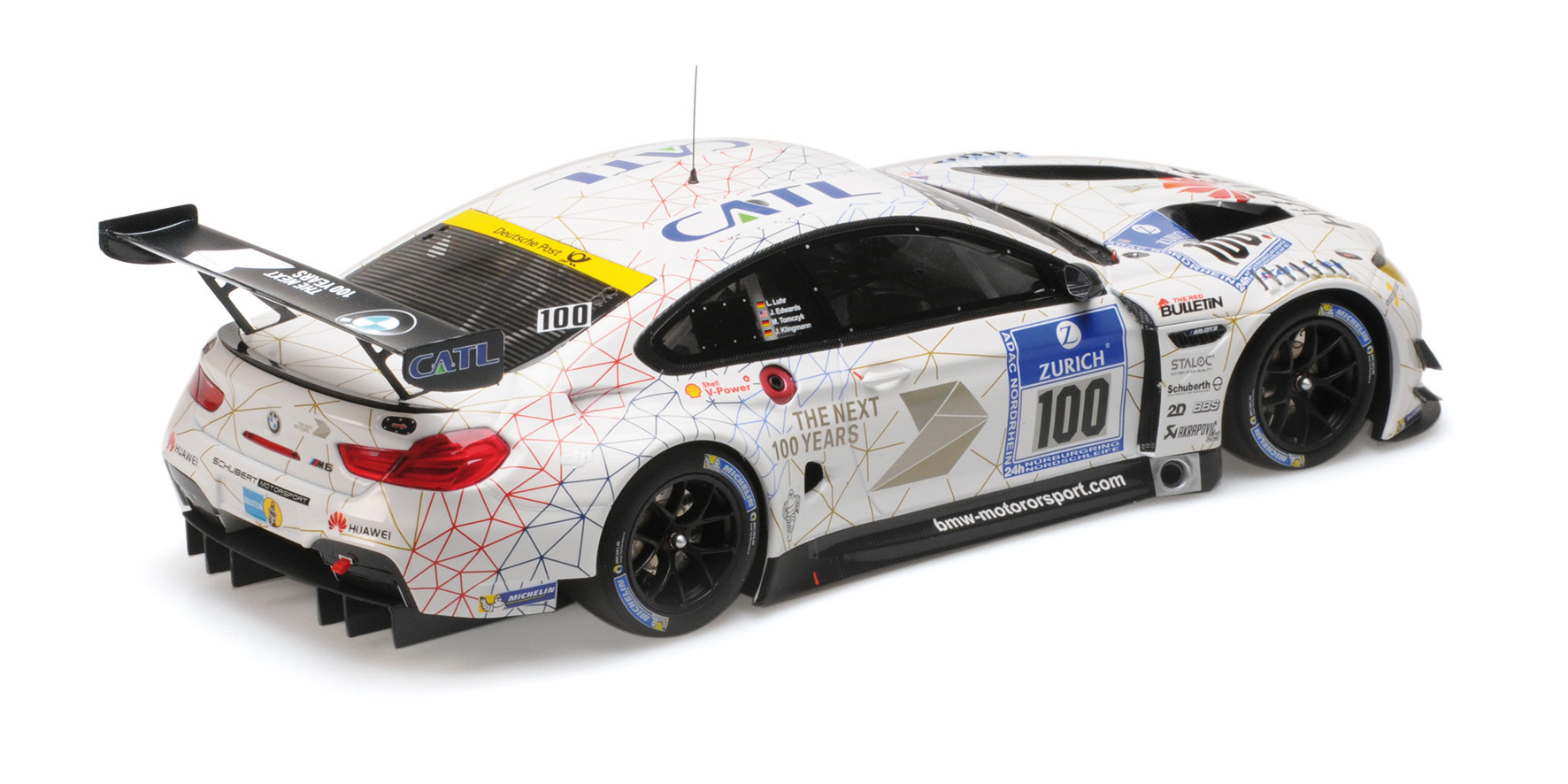 BMW M6 GT3 - SCHUBERT MOTORSPORT - EDWARDS/KKLINGMANN/LUHR/TOMCZYK - 24H NÜRBURGRING - 2016