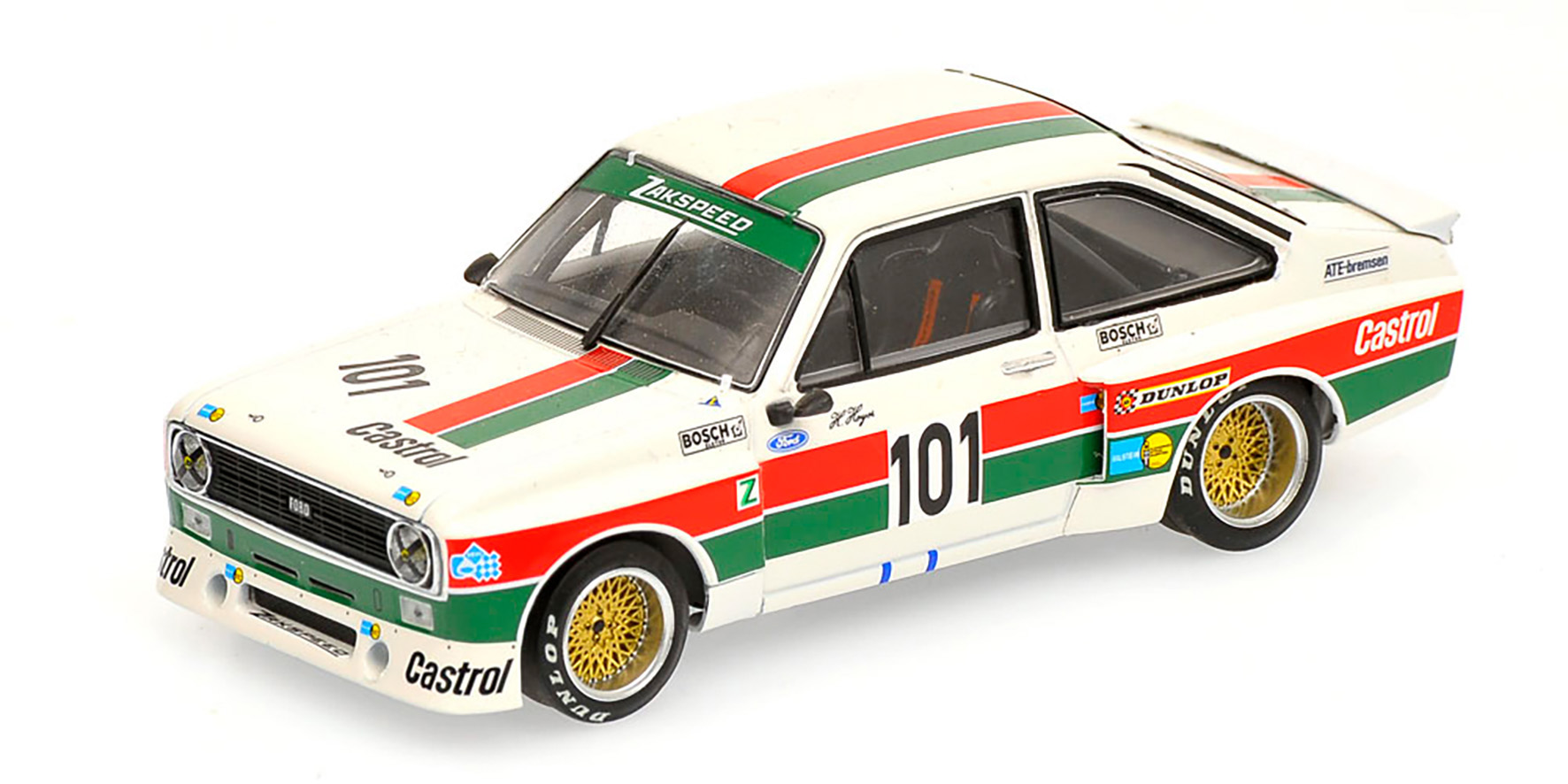 FORD ESCORT II RS 1800 - 'CASTROL' - HANS HEYER - WINNER DIV. 2 DRM HOCKENHEIM 1975
