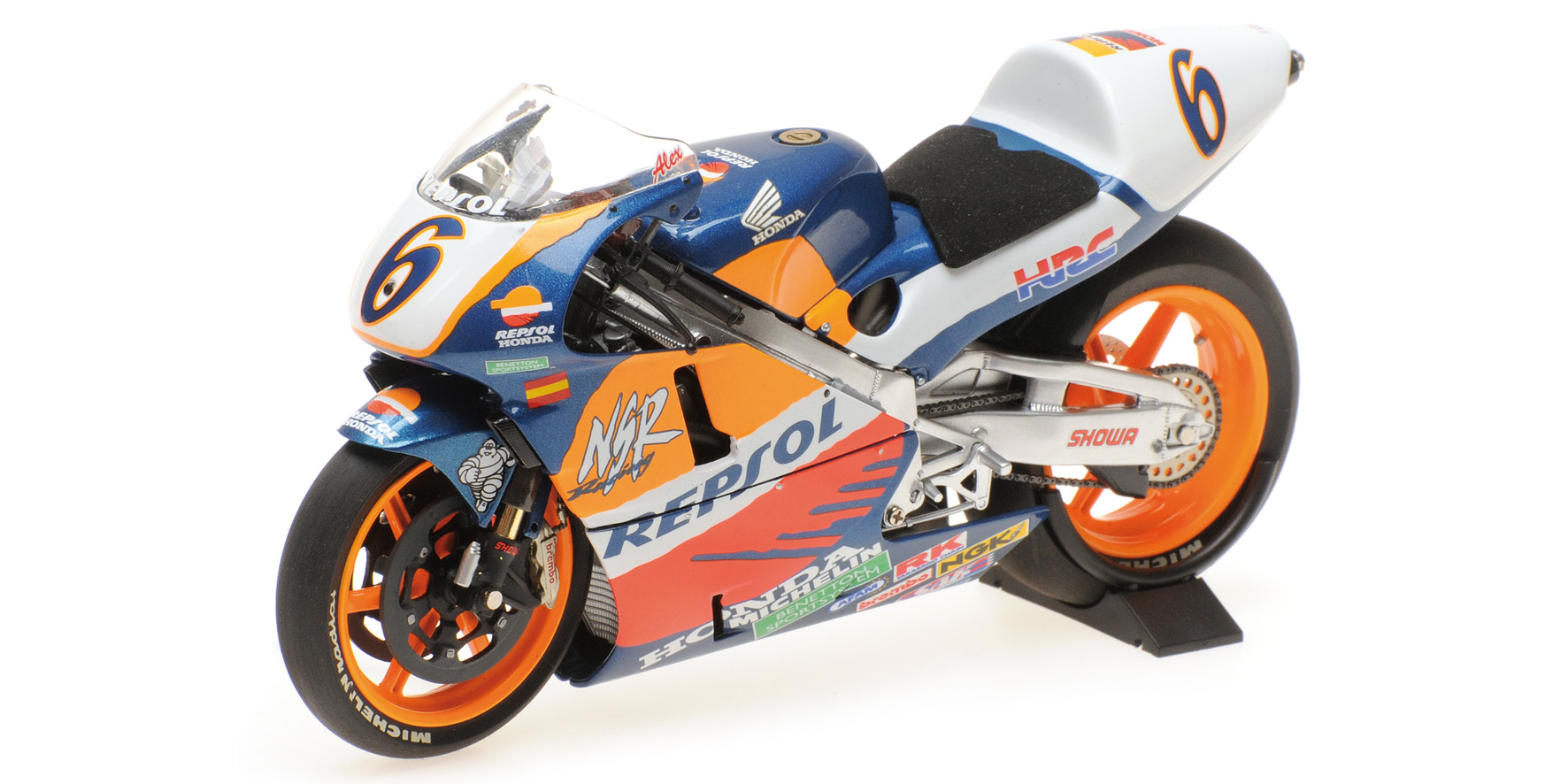 HONDA NSR - ALEX CRIVILLÈ - WINNER GP 500 BARCELONA 1995