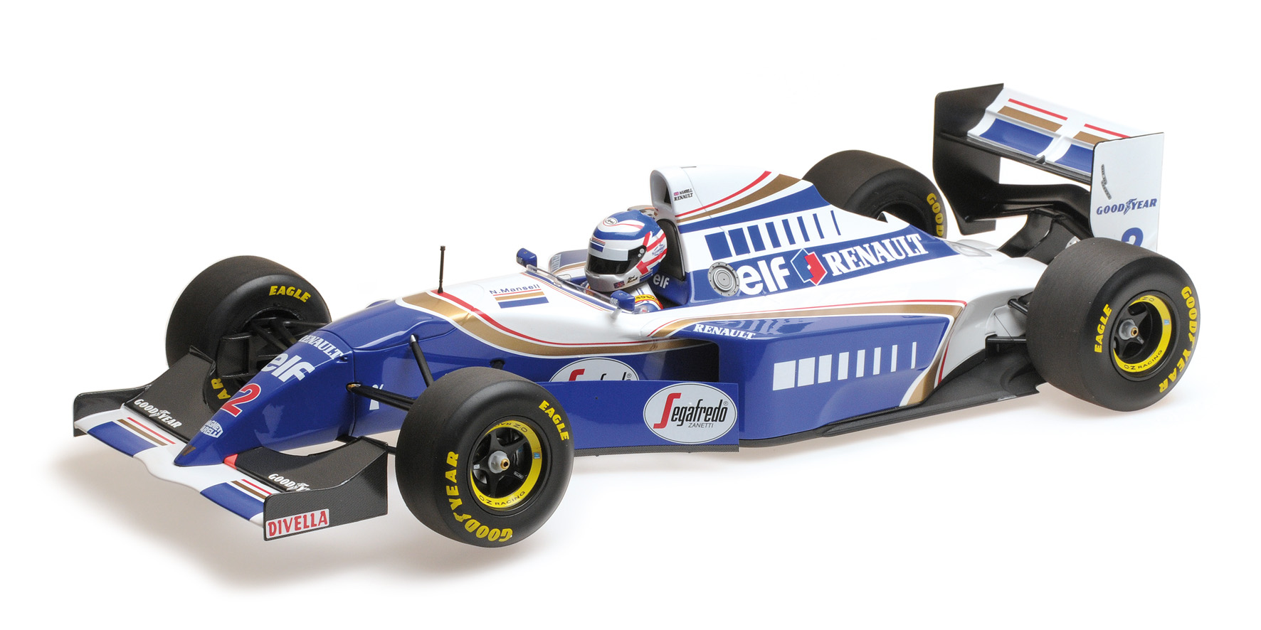WILLIAMS RENAULT FW16 - NIGEL MANSELL - F1 COME BACK FRENCH GP 1994