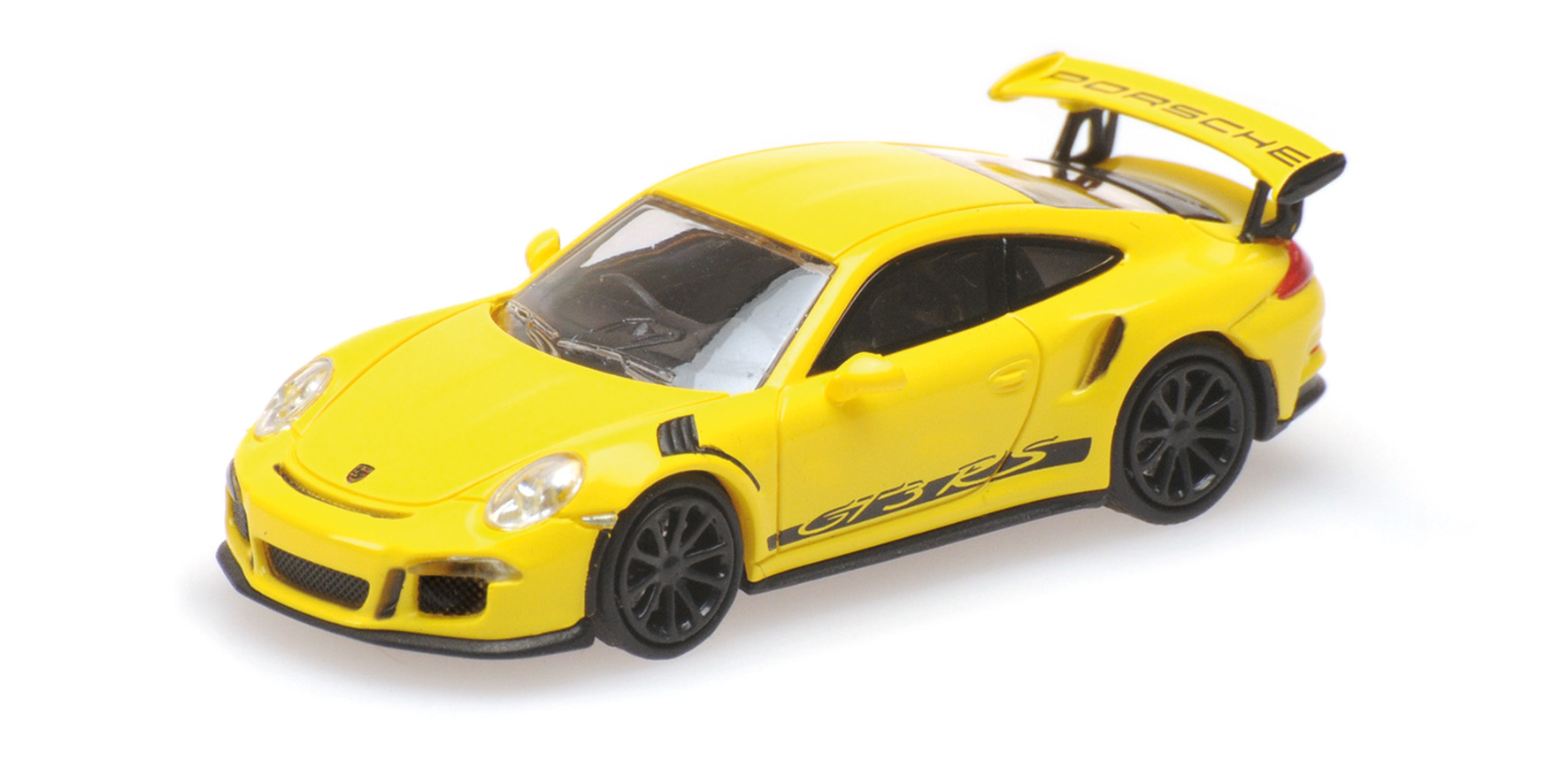 PORSCHE 911 GT3 RS - 2013 - YELLOW W/ STRIPES