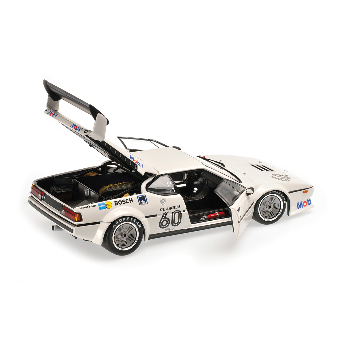 BMW M1 PROCAR - BMW ITALIA - ELIO DE ANGELIS - WINNER PROCAR SERIES ZOLDER 1979