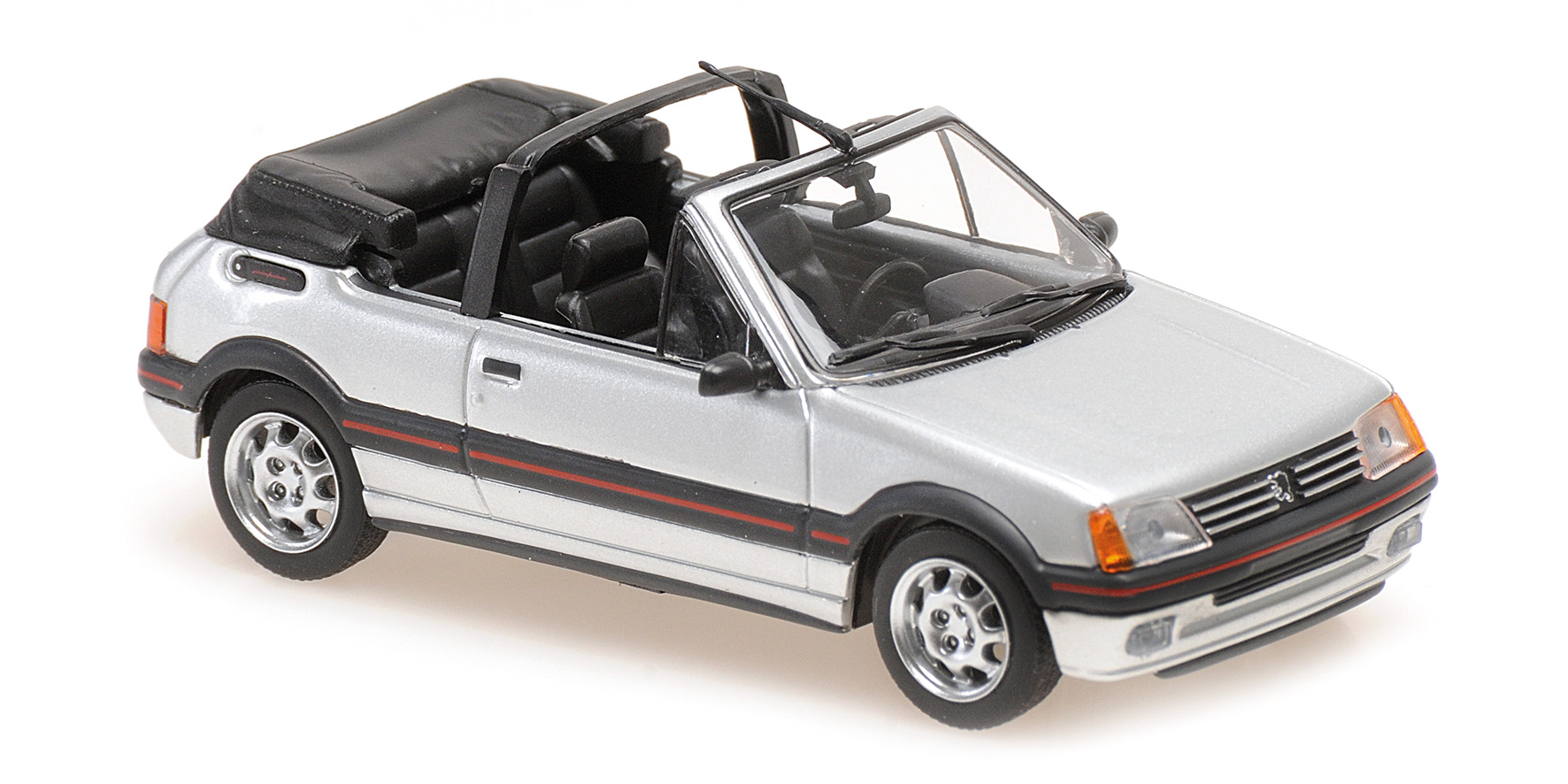PEUGEOT 205 CTI CABRIOLET - 1990 - SILVER METALLIC