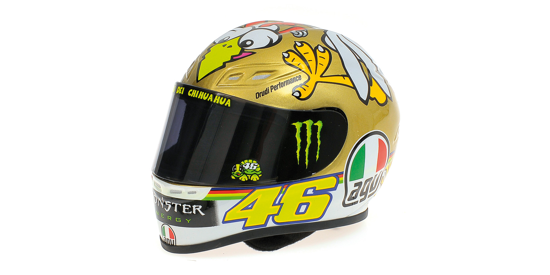 AGV HELMET - VALENTINO ROSSI - MOTOGP VALENCIA - 2009