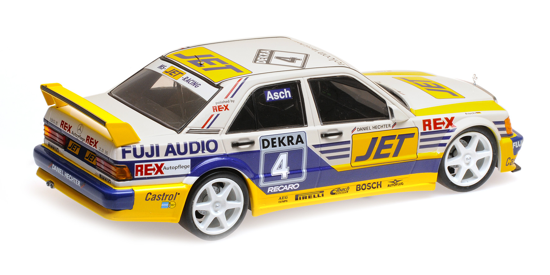 MERCEDES-BENZ 190E 2.5-16 EVO 1 - TEAM MS-JET - ROLAND ASCH - DTM 1989