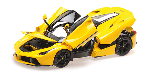 FERRARI LAFERRARI - GIALLO MODENA WITH MATT BLACK WHEELS