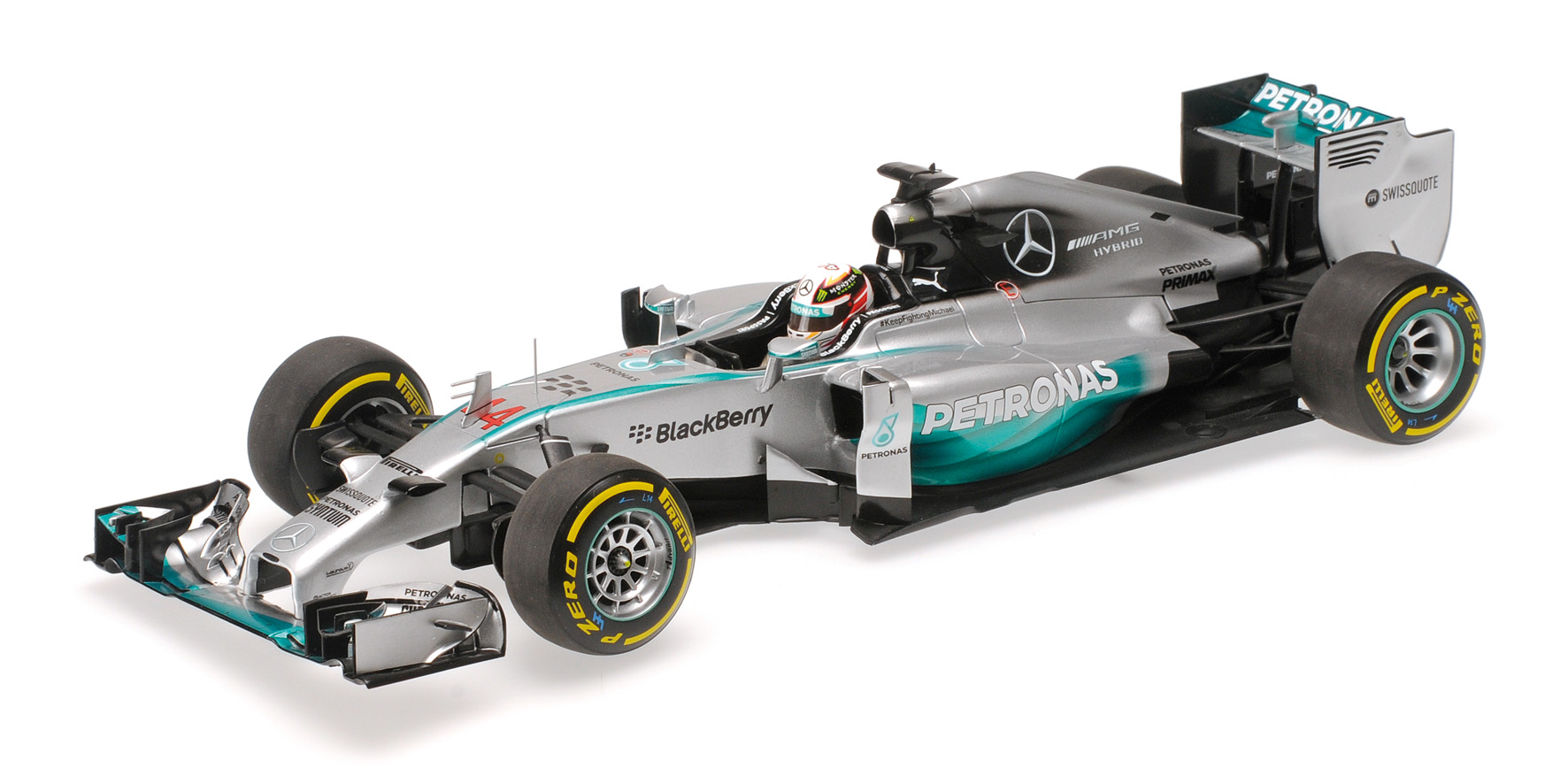 MERCEDES AMG PETRONAS F1 TEAM W05 - LEWIS HAMILTON - WINNER ABU DHABI GP 2014