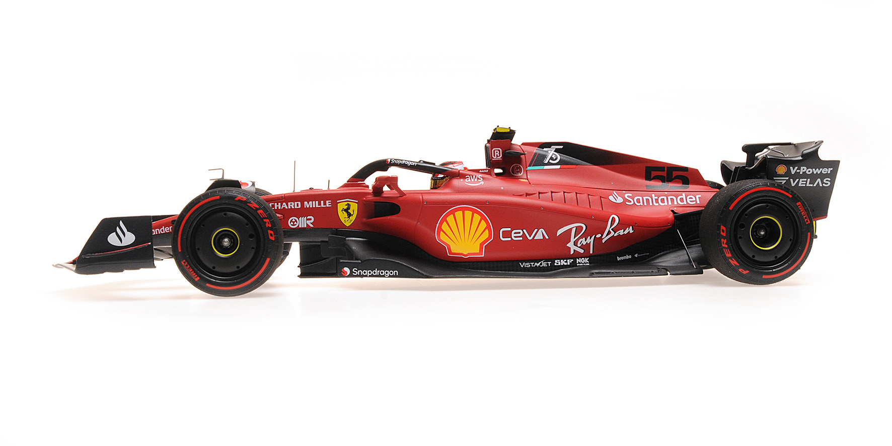FERRARI F1-75 - CARLOS SAINZ - 2ND PLACE BAHRAIN GP 2022