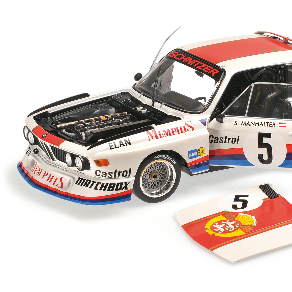 BMW 3.5 CSL - SEPP MANHALTER - WINNER HAVIROV INTERNATIONAL 1977