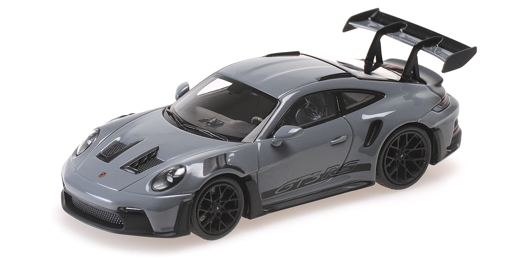 PORSCHE 911 (992) GT3RS - 2023 - GREY W/ BLACK WHEELS & DECOR
