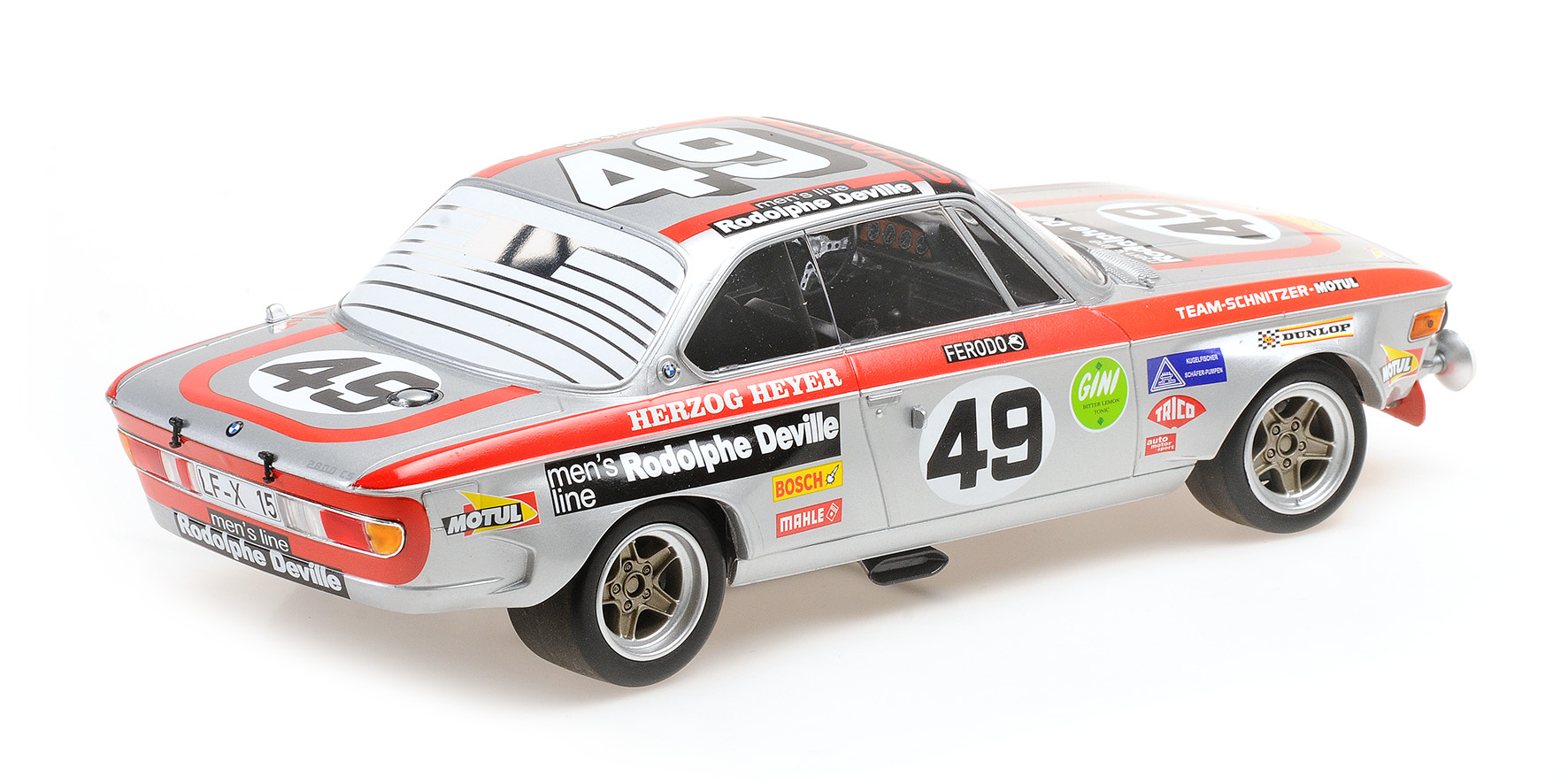 BMW 2800 CS - TEAM SCHNITZER-MOTUL - HERZOG/HEYER - 24H LE MANS 1972