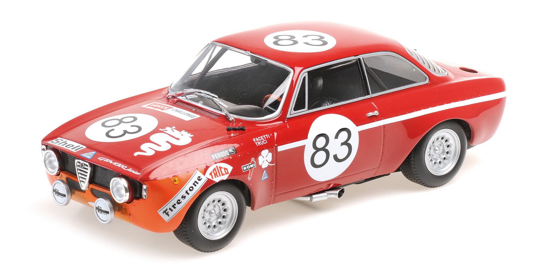 ALFA ROMEO GTA 1300 JUNIOR - AUTODELTA - FACETTI/TRUCI - SPA 24H 1972