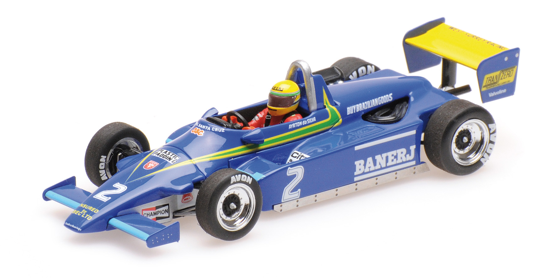 RALT TOYOTA RT3 - AYRTON SENNA - 1ST F3 WIN THRUXTON 13 NOVEMBER 1982