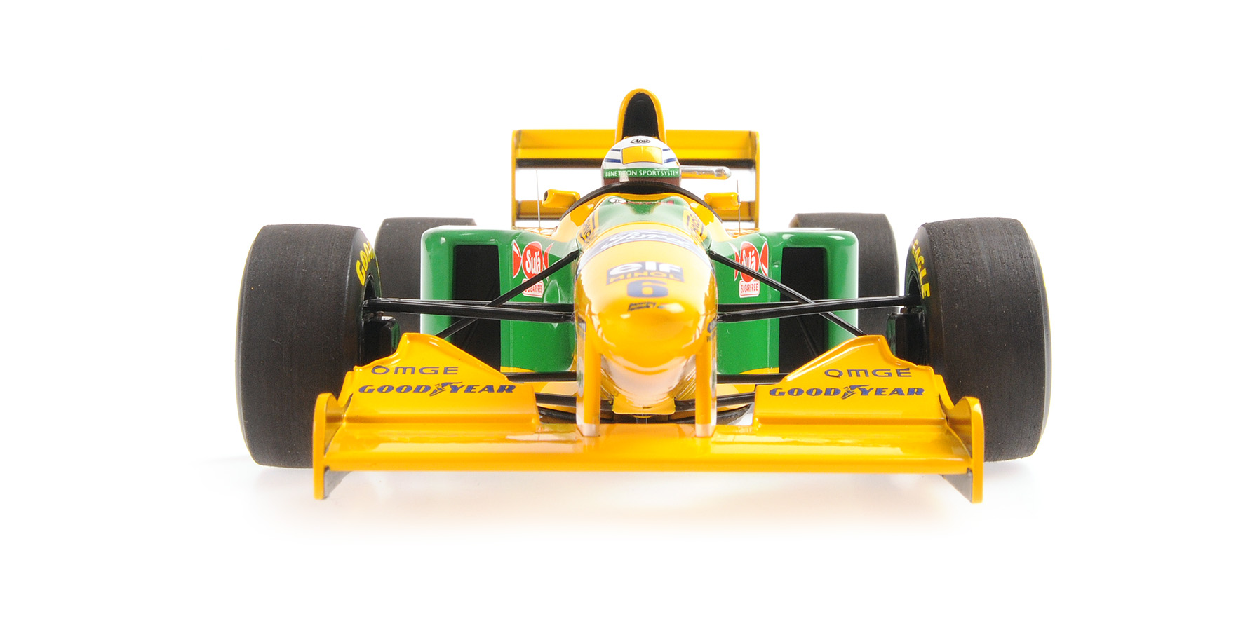 BENETTON FORD B193 - RICARDO PATRESE - 3RD PLACE BRITISH GP 1993