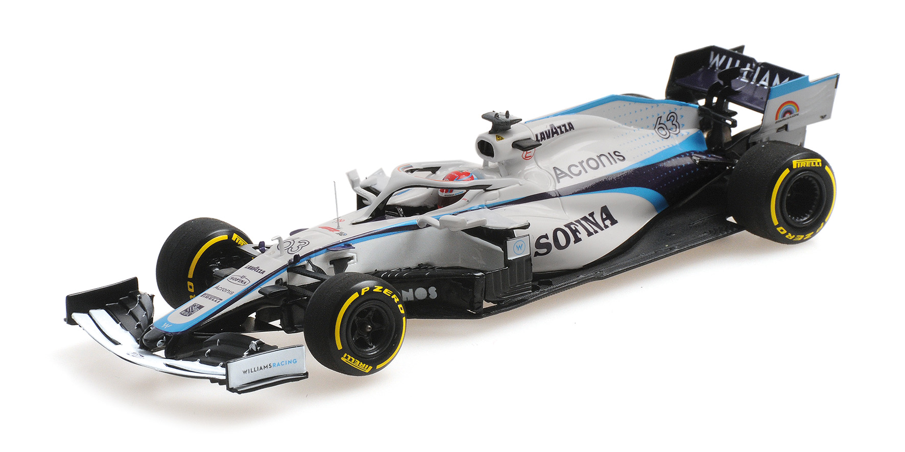 WILLIAMS RACING  FW43 - GEORGE RUSSELL - HUNGARIAN GP 2020