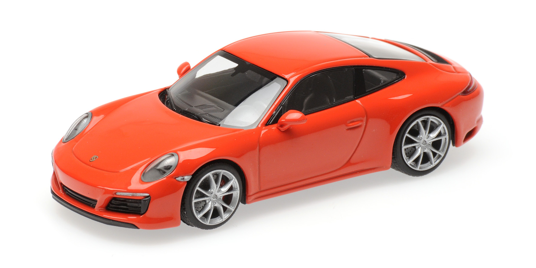 PORSCHE 911 CARRERA - 2018 - LAVAORANGE – EXCLUSIVE FOR MINICHAMPS.DE