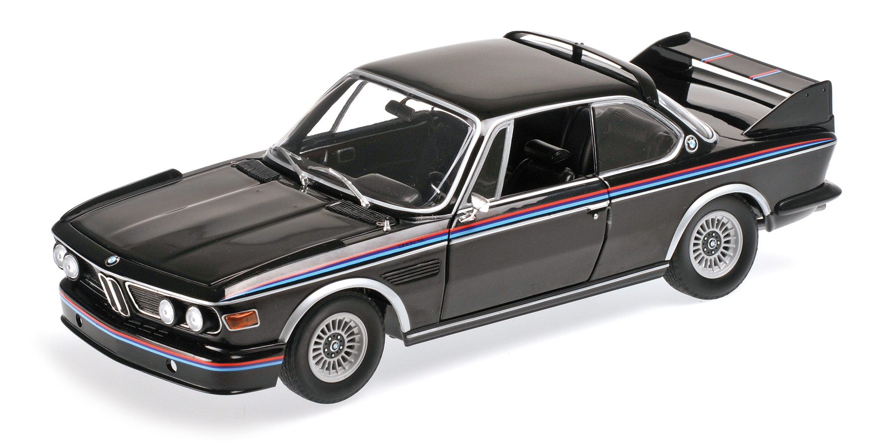 BMW 3.0 CSL (E9) COUPE - 1973 - BLACK W/ STRIPES