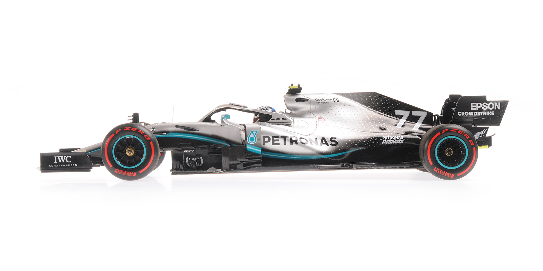 MERCEDES-AMG PETRONAS MOTORSPORT F1 W10 EQ POWER+ - VALTTERI BOTTAS - BRITISH GP 2019