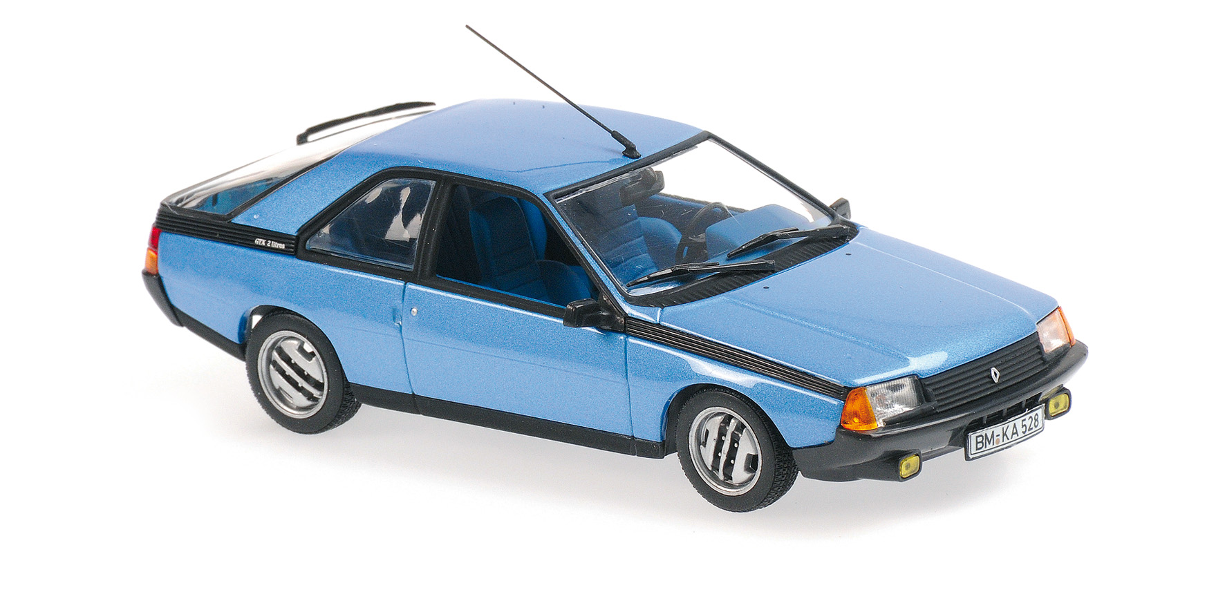 RENAULT FUEGO - 1984 - BLUE METALLIC