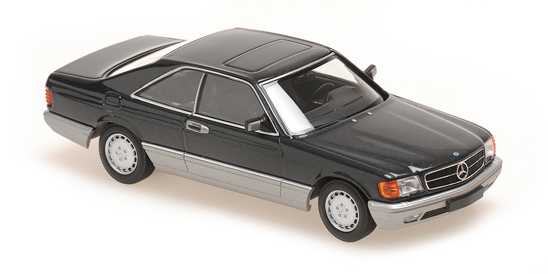 MERCEDES-BENZ 560 SEC (C126) - 1986 - BLACK METALLIC