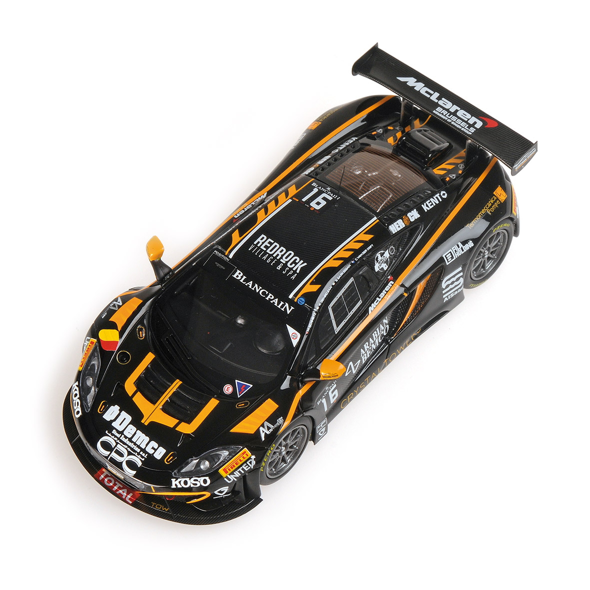 MCLAREN 12C GT3 - SCHMETZ/DEMIRDJIAN/SARKISSIAN/VANDER DRIFT - 24H SPA 2014