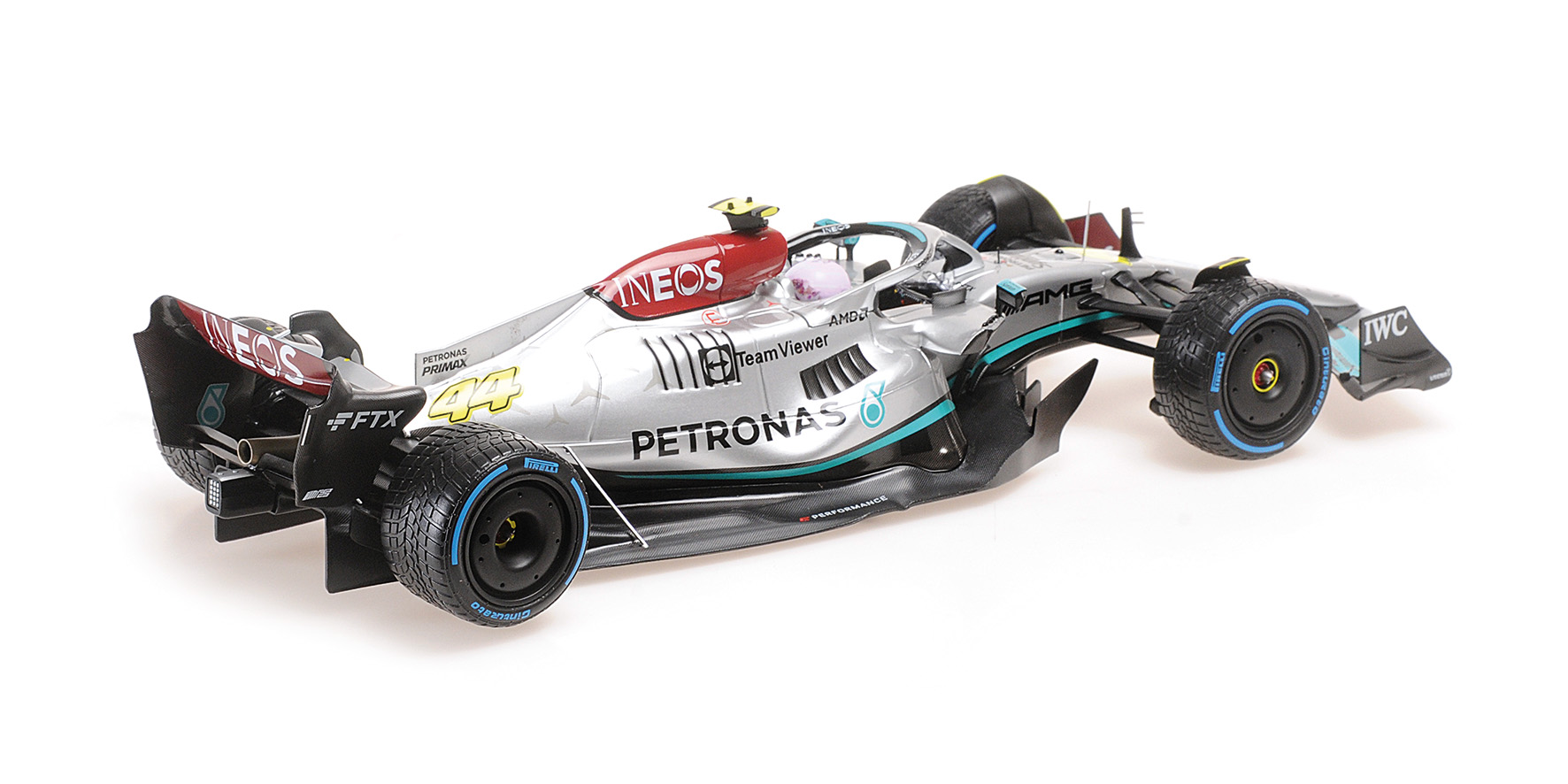 MERCEDES-AMG PETRONAS FORMULA ONE TEAM F1 W13 E PERFORMANCE - LEWIS HAMILTON - MONACO GP 2022