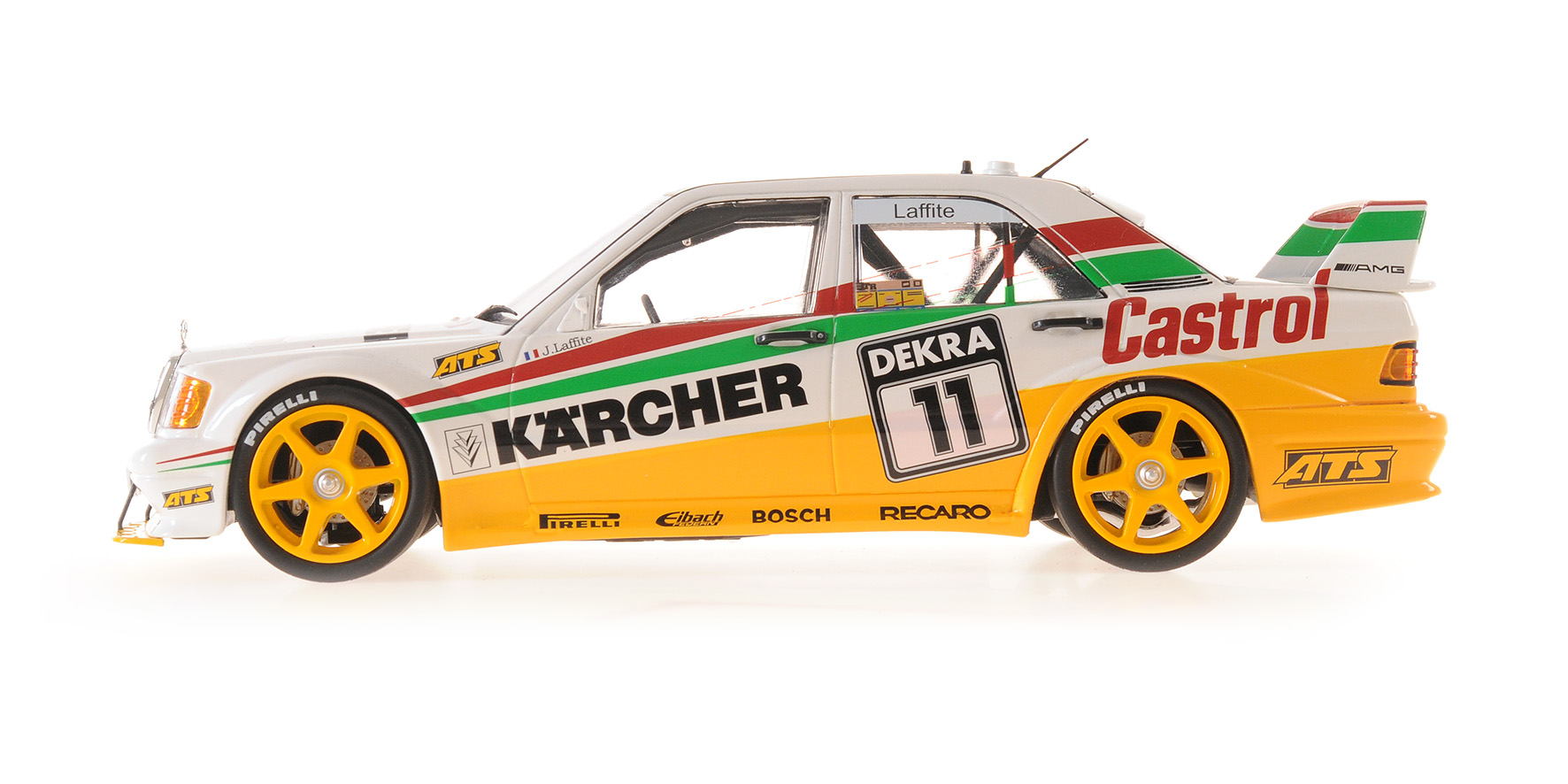 MERCEDES-BENZ 190E 2.5-16 EVO 2 - TEAM MASS-SCHONS - JACQUES LAFFITE - DTM 1992