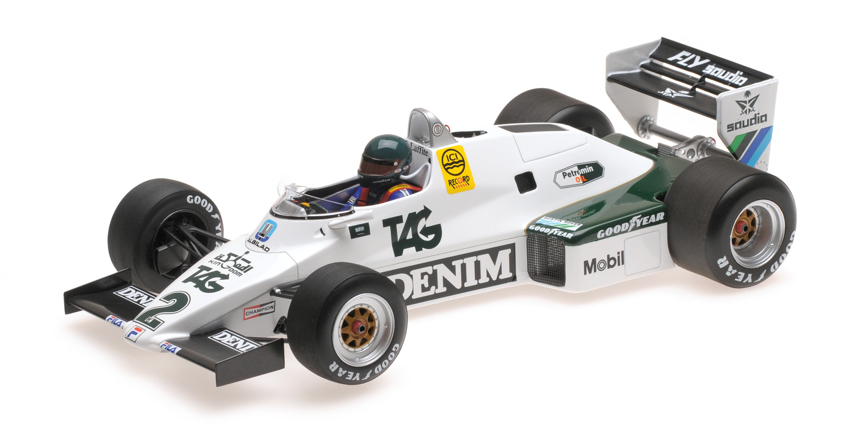 WILLIAMS FORD FW08C - JACQUES LAFFITE - 1983