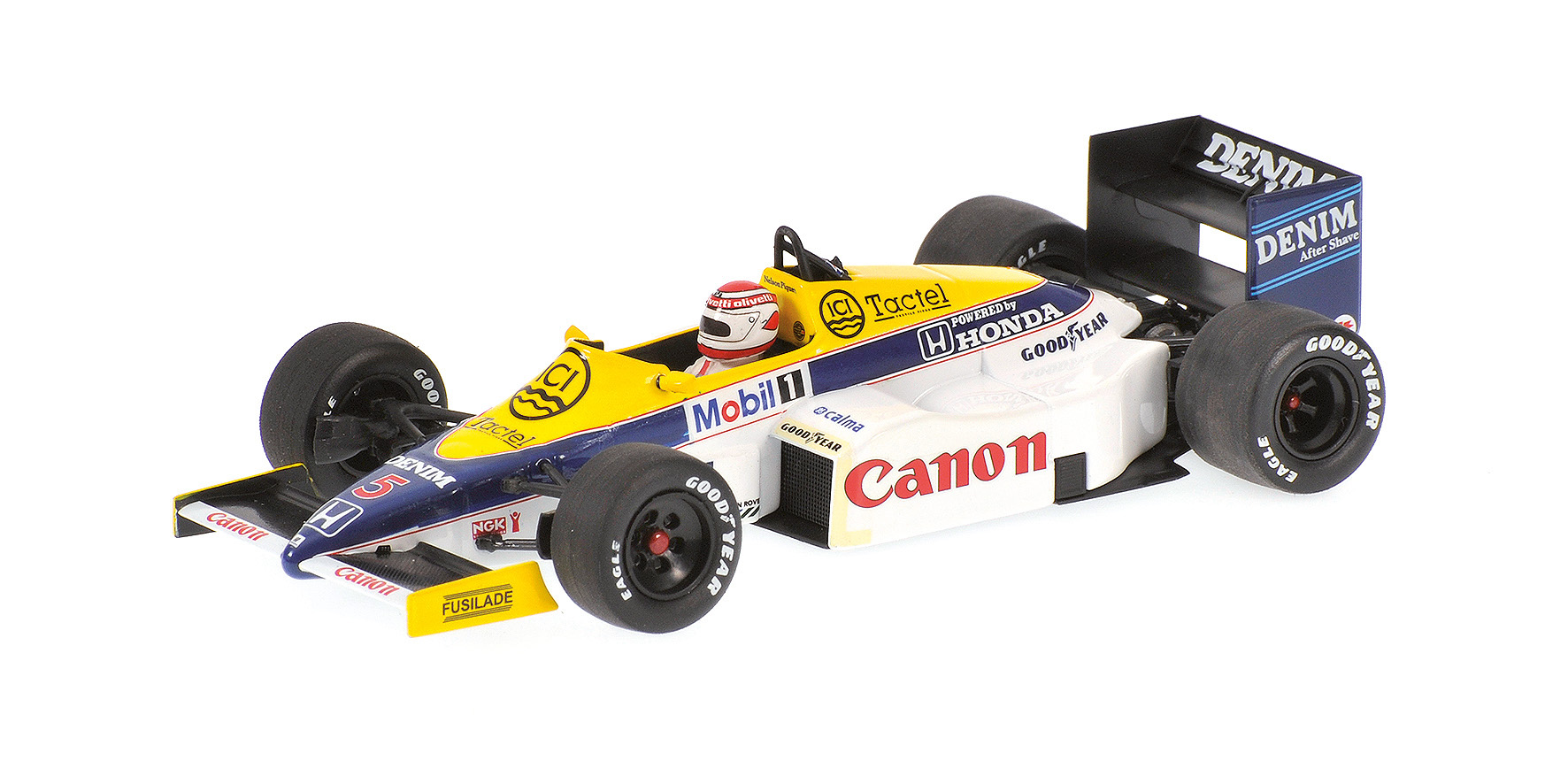WILLIAMS HONDA FW10 - NELSON PIQUET - TEST PAUL RICARD LATE 1985