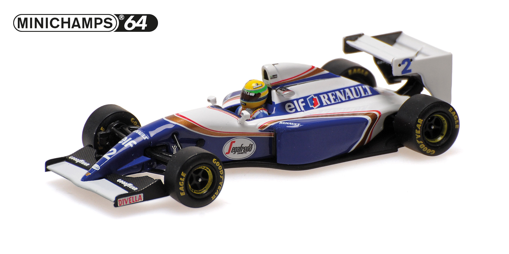 WILLIAMS RENAULT FW16 - AYRTON SENNA - PACIFIC GP 1994