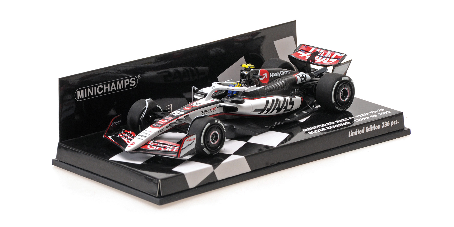 MONEYGRAM HAAS F1 TEAM VF-25 - OLIVER BEARMAN - CHINA GP 2025