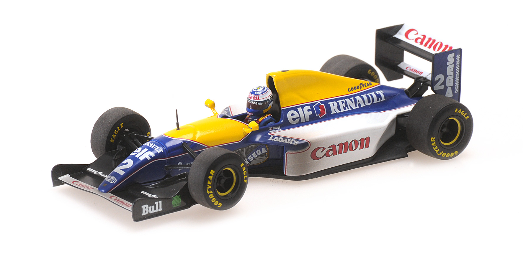 WILLIAMS RENAULT FW15C - ALAIN PROST - WORLD CHAMPION 1993 - DIRTY VERSION