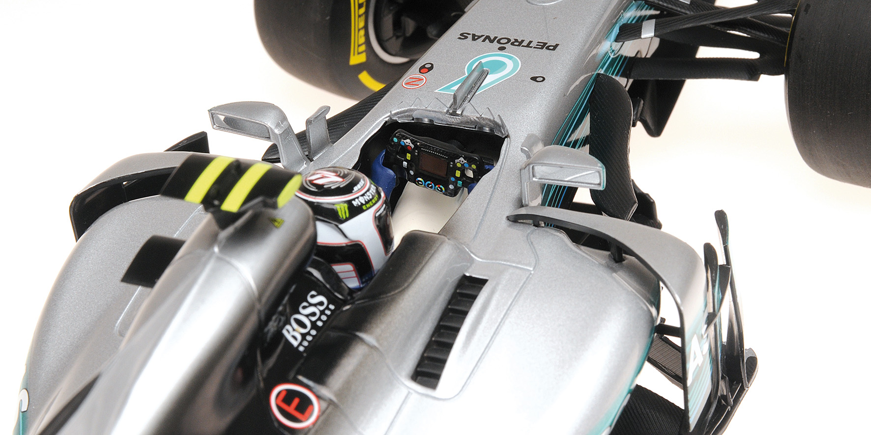 MERCEDES AMG PETRONAS FORMULA ONE TEAM F1 W08 EQ POWER+ - VALTTERI BOTTAS - SPANISH GP 2017