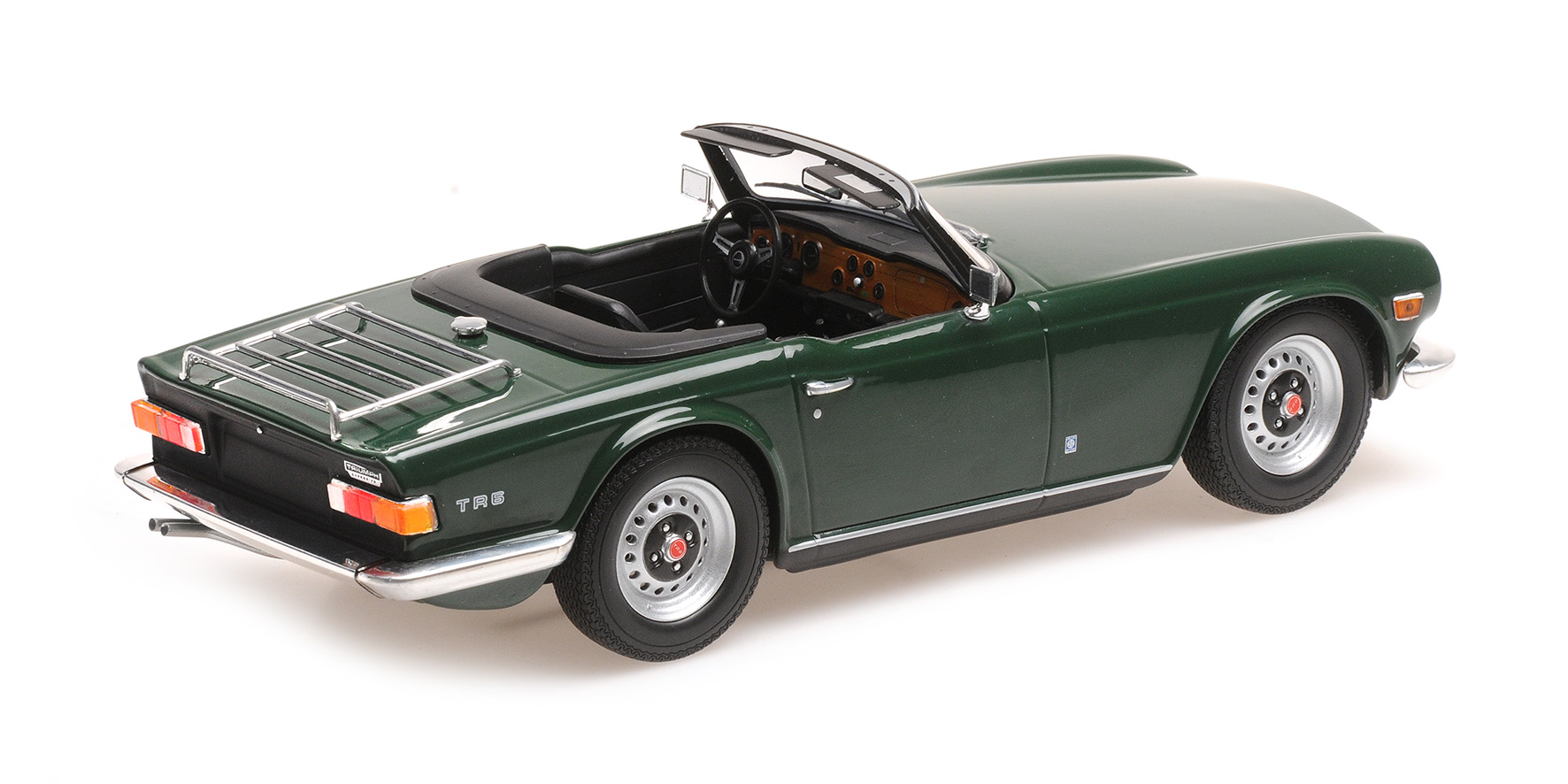 TRIUMPH TR6 - 1969- DARK GREEN (LHD)
